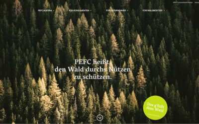 New website PEFC Austria