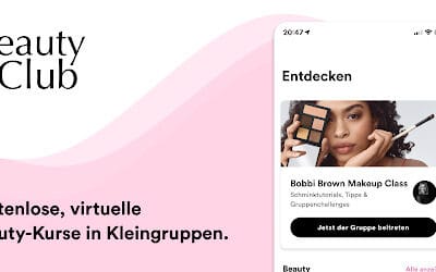 Video & Animation Beauty Club App von Clinique