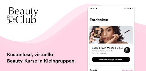 Video & Animation Beauty Club App von Clinique