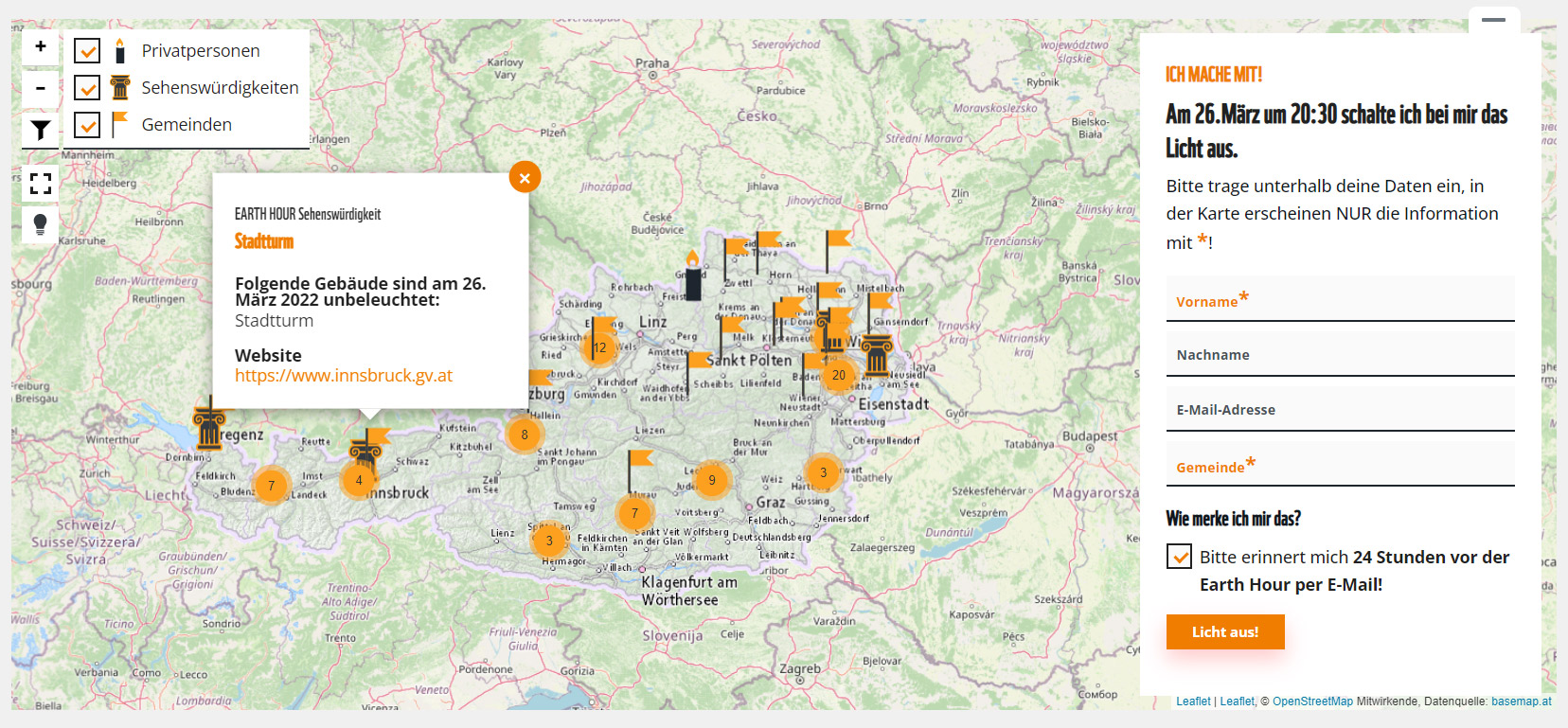 iService-WWF-Earth-Hour-Map-Stadt