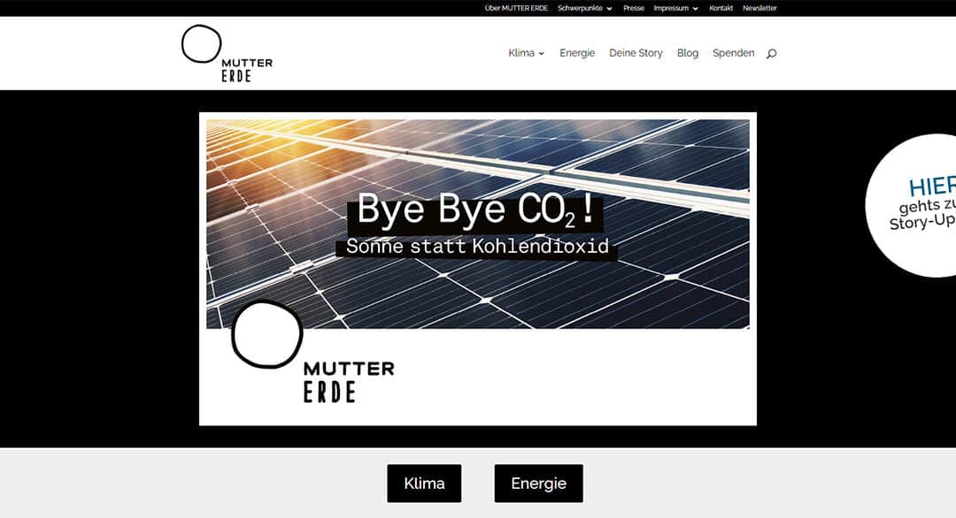 Online Campaign MUTTER ERDE (MOTHER EARTH) 2022