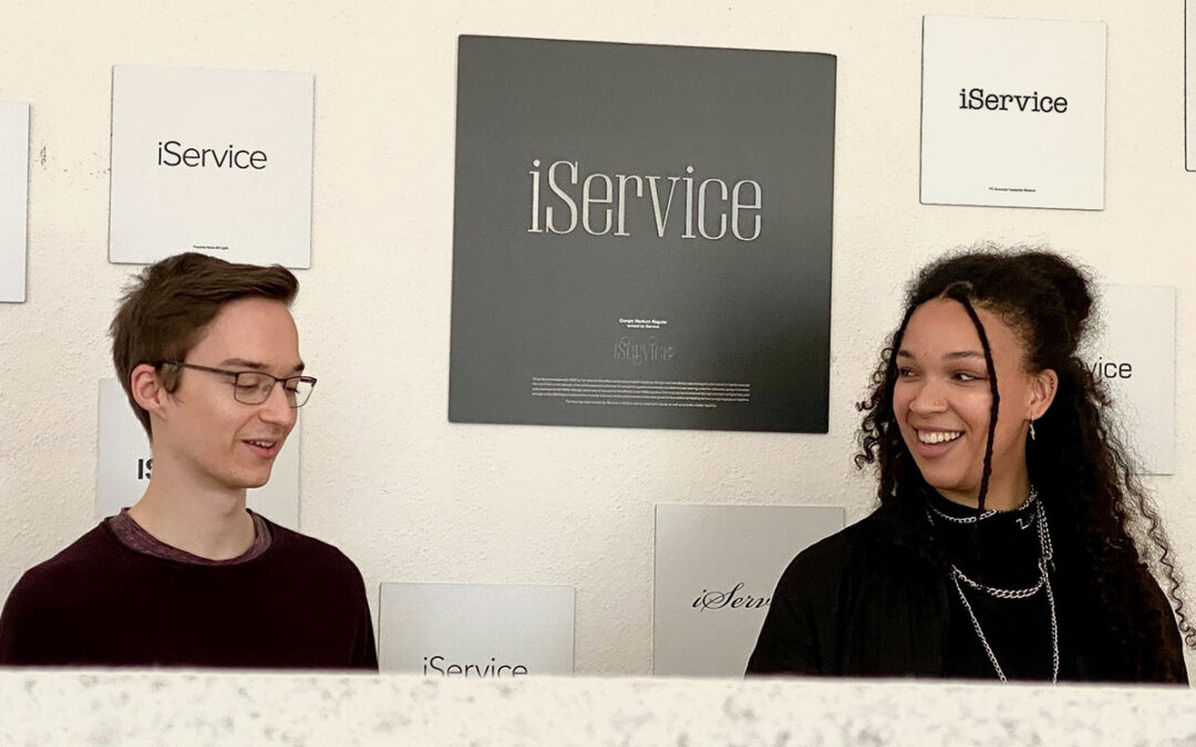 Jenni & Lukas Welcome to the iService team!