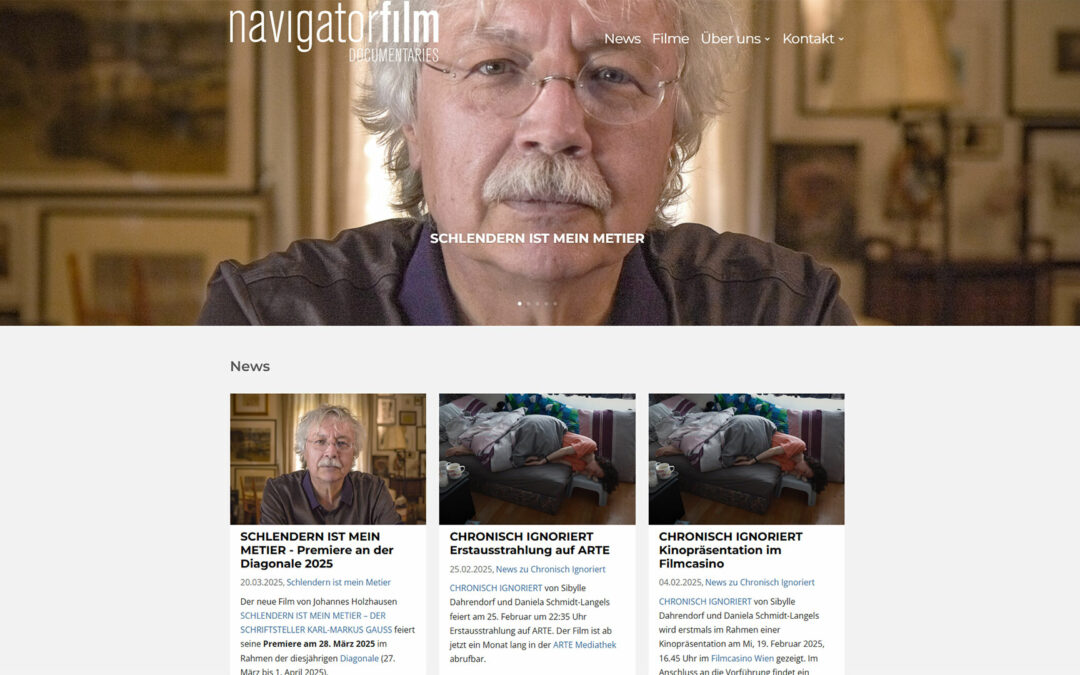 Relaunch navigatorfilm.com