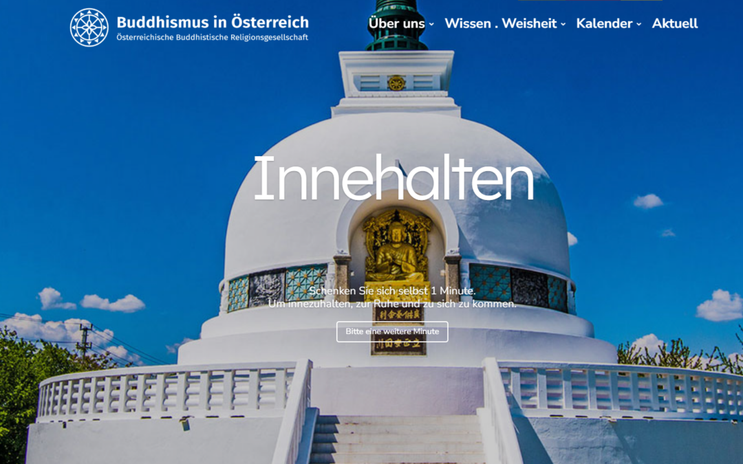 Digitale Plattform für die Österreichische Buddhistische Religionsgesellschaft